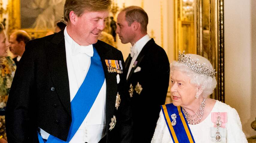 Willem-Alexander benoemd tot ridder in Orde van de Kousenband