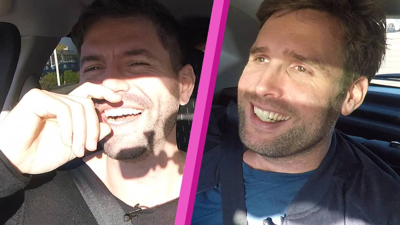 Beeld uit video: In de auto met Nick & Simon: 'Denken niet meer aan cafébrand Volendam'