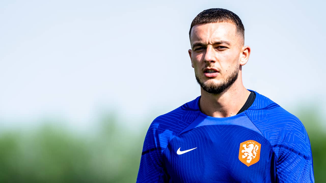 Squadra olandese con Bijlow come portiere nella semifinale di Nations League contro la Croazia |  Calcio