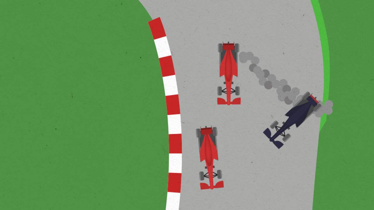 Waarom botste Leclerc op Verstappen in de GP van Japan?