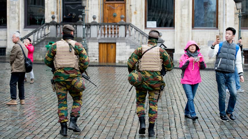Nog langer militairen in Belgische steden