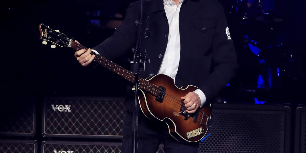 Paul McCartney geeft op 29 mei 2020 optreden in Nijmeegs Goffertpark