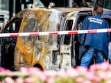Politie bewaakt gebouw De Telegraaf na aanslag met busje
