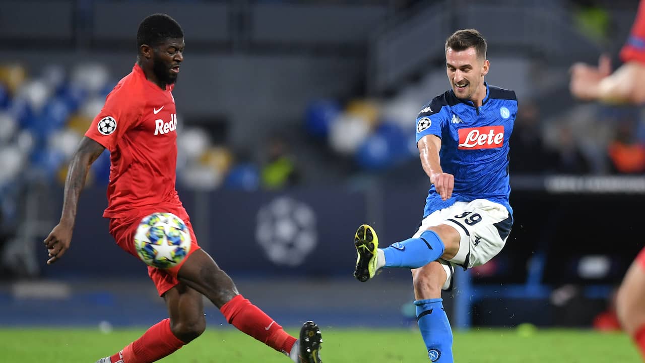 Samenvatting Napoli-Red Bull Salzburg (1-1)