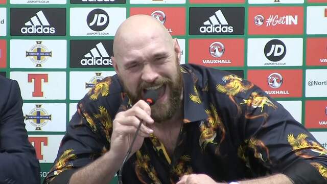 Bokser Tyson Fury zingt pers toe na winst gevecht