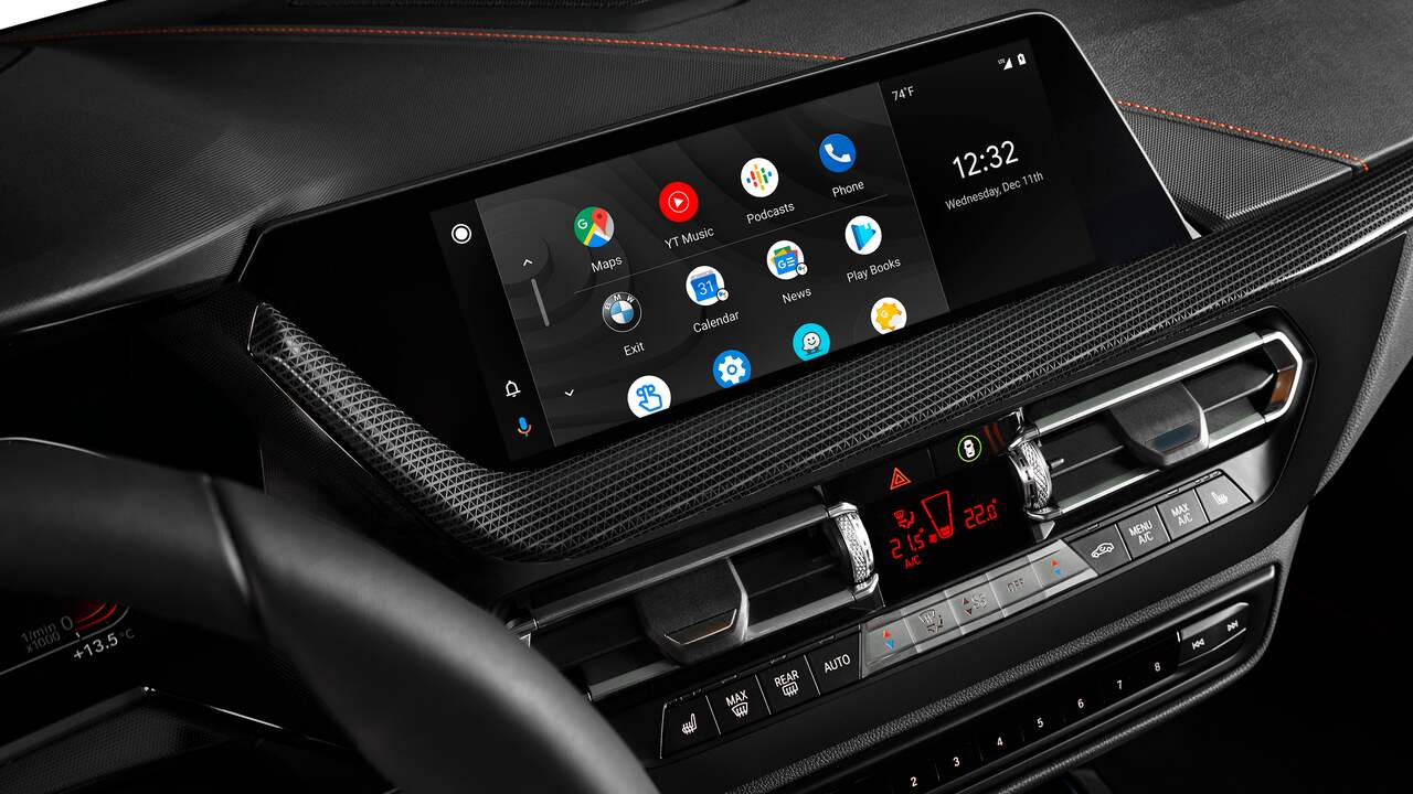 De komst van Android Auto kwam bij BMW vrij letterlijk uit de lucht vallen.