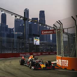 Verstappen vierde in kwalificatie GP Singapore, opnieuw pole voor Leclerc