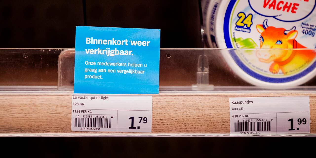 Albert Heijn kampt met lege kaasschappen door leveringsproblemen