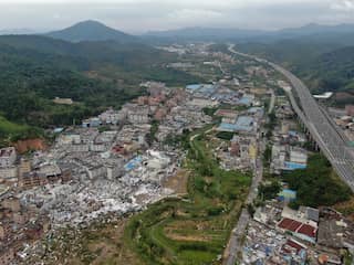 Zeker negentien doden door instorten weg in Chinese provincie Guangdong