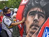 Het overlijden van Diego Maradona veroorzaakte vooral in zijn vaderland Argentinië veel verdriet.