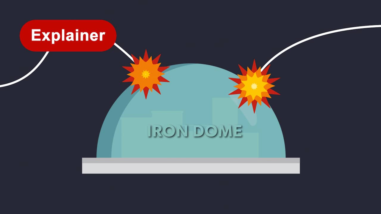 Beeld uit video: Zo werkt de 'Iron Dome'