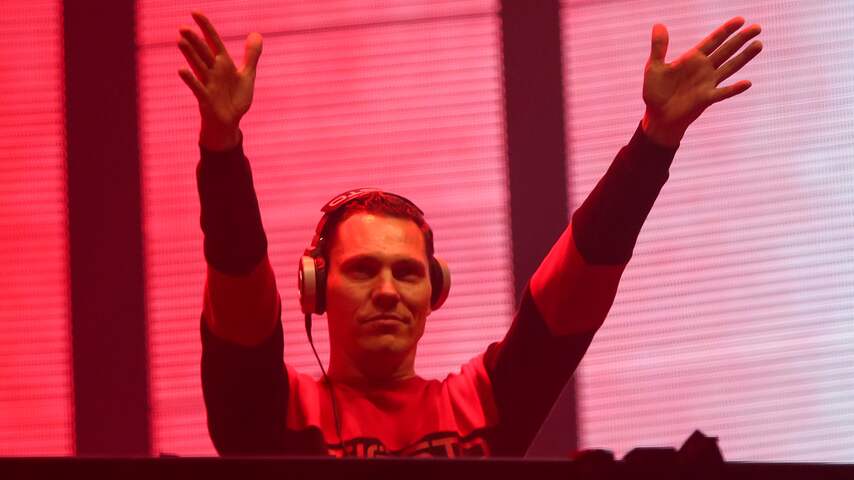DJ Tiesto bij het Amsterdam Music Festival
