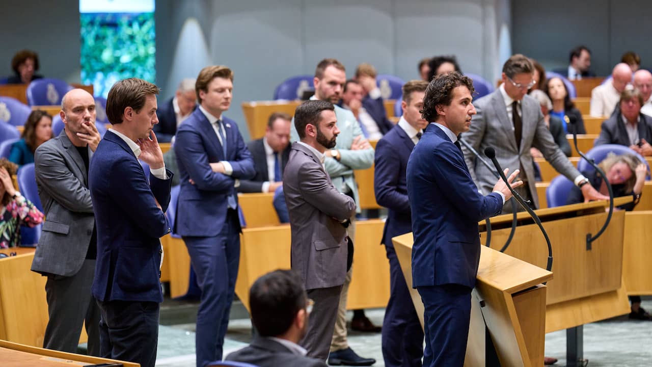 For lite støtte til parlamentsdebatten om den nederlandske holdningen til Gazastripen |  Politikk