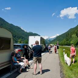 Opnieuw druk op Europese snelwegen door vakantieverkeer