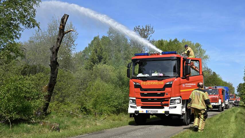 Rampenplan in Belgische Ardennen geactiveerd om grote brand in natuurgebied