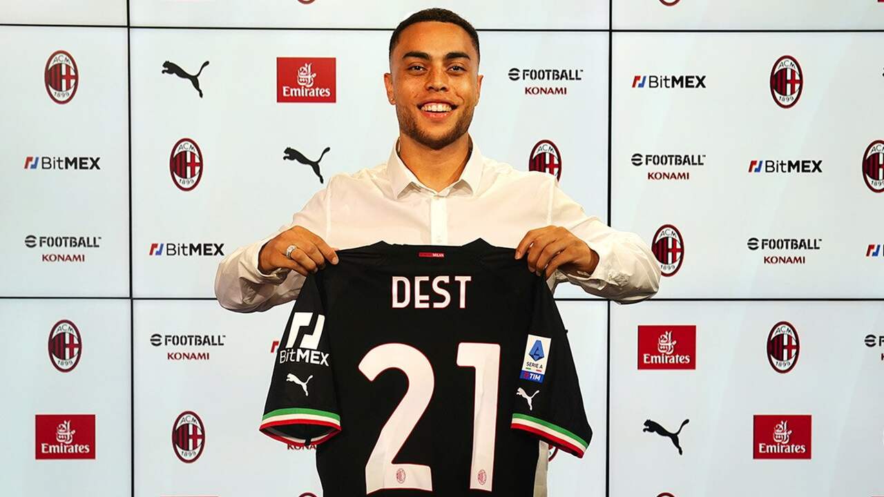 FC Barcelona verhuurt Dest aan AC Milan, Van Drongelen naar Hansa Rostock