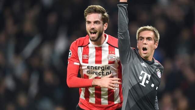 Davy Pröpper droeg tussen 2015 en 2017 al het shirt van PSV.
