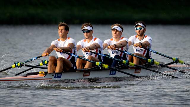 De dubbelvier is al jaren oppermachtig bij het roeien en gaat nu een gooi doen naar olympisch goud.