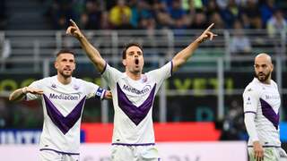 Fiorentina komt op voorsprong tegen Inter