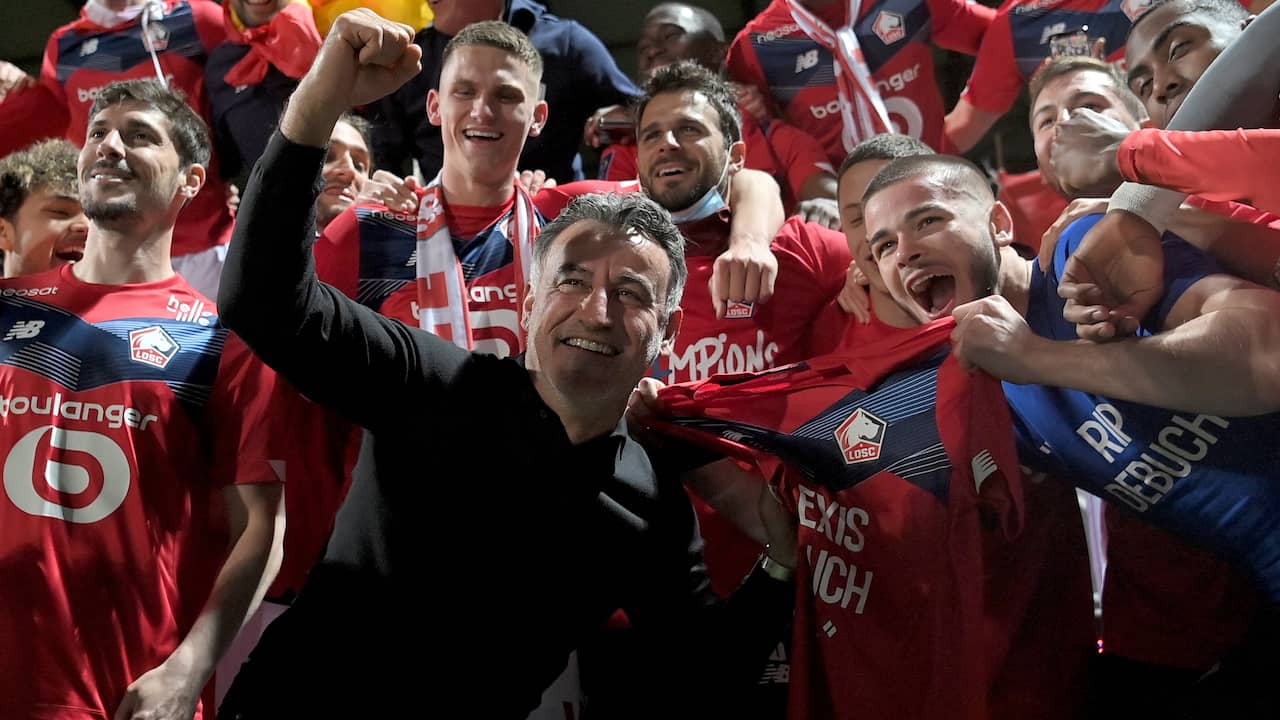 Coach Galtier verrast met vertrek bij kersverse Franse kampioen Lille |  Voetbal | NU.nl