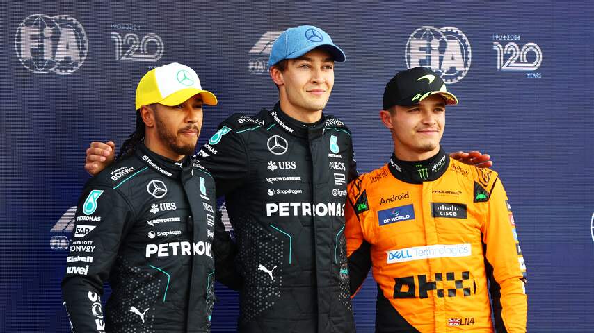 Lewis Hamilton, George Russell