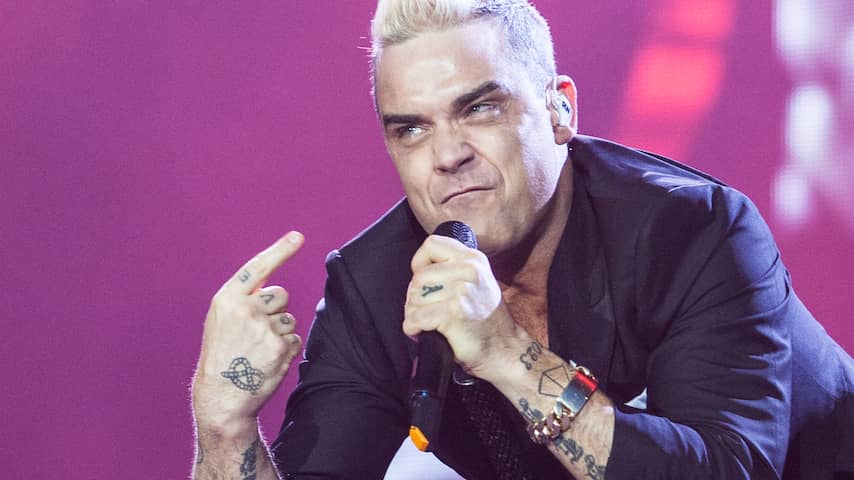 Robbie Williams op Pinkpop
