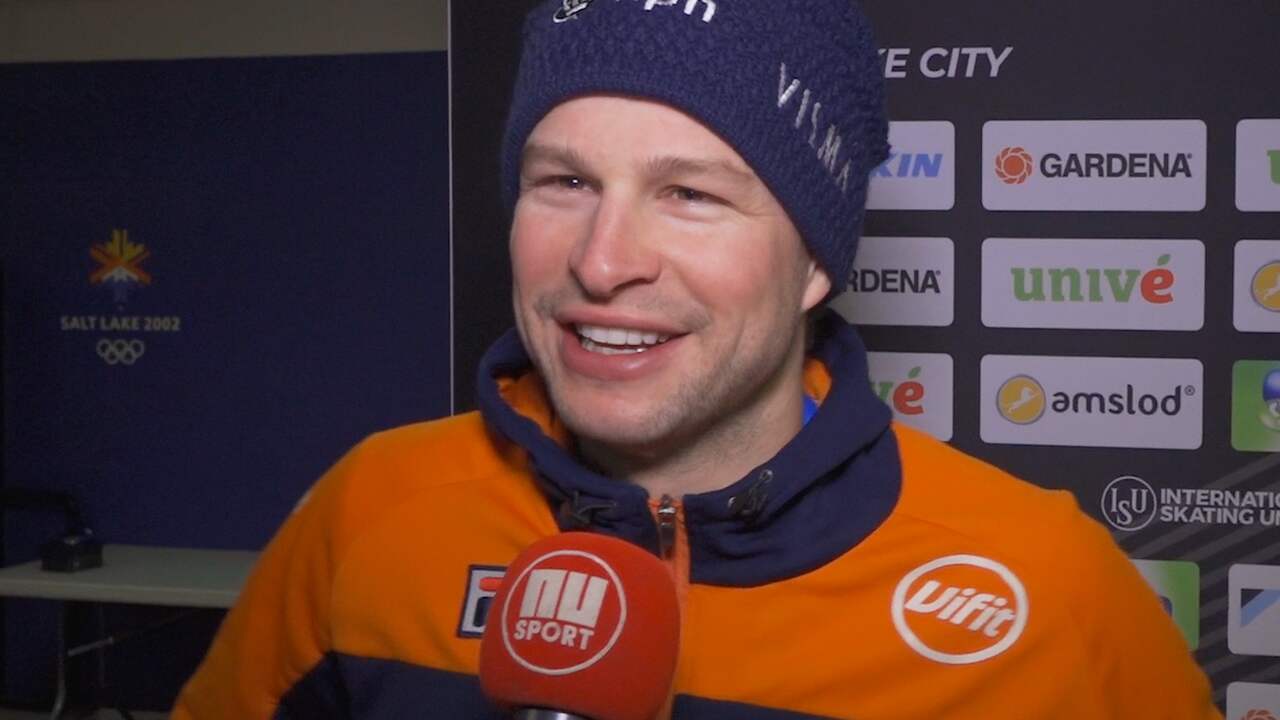 Kramer trots op zilver bij 5.000 meter: 'Dit is alles wat erin zat'