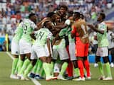 De treffers van Musa leidden tot grote vreugde bij Nigeria.