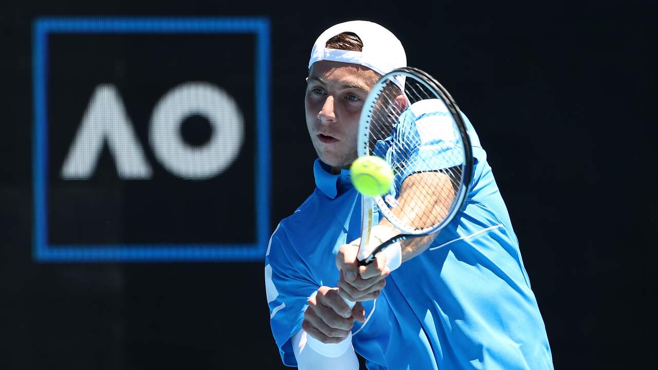 Tallon Griekspoor leed zijn eerste nederlaag sinds begin september, toen Novak Djokovic te sterk was op de US Open.