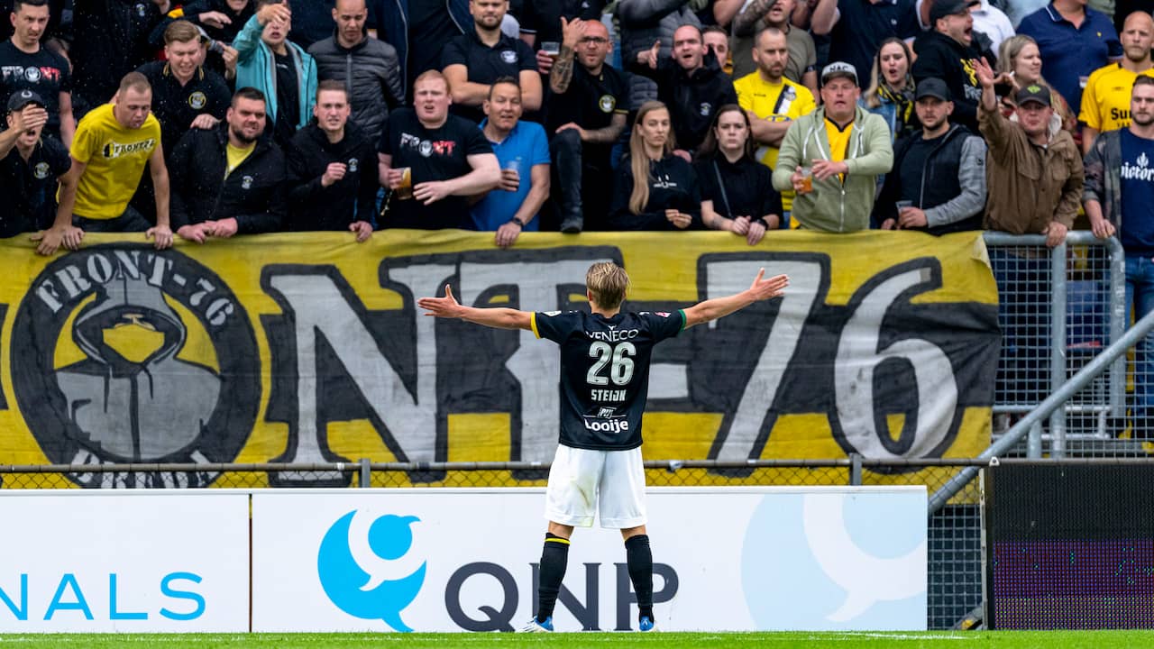 Sem Steijn did not shy away from confronting the fans of NAC Breda.
