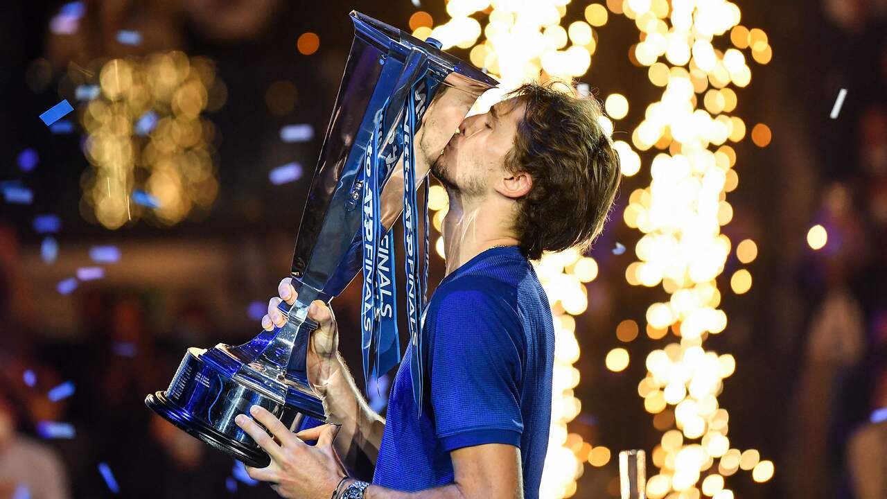 Alexander Zverev schreef in november nog de ATP Finals op zijn naam.