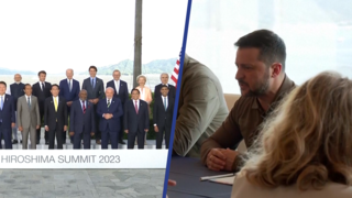 Zelensky aangekomen voor G7-top in Hiroshima
