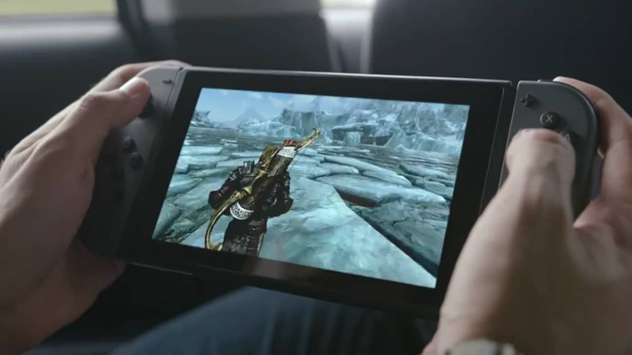 Beeld uit video: Eerste beelden van Nintendo's nieuwe spelcomputer Switch