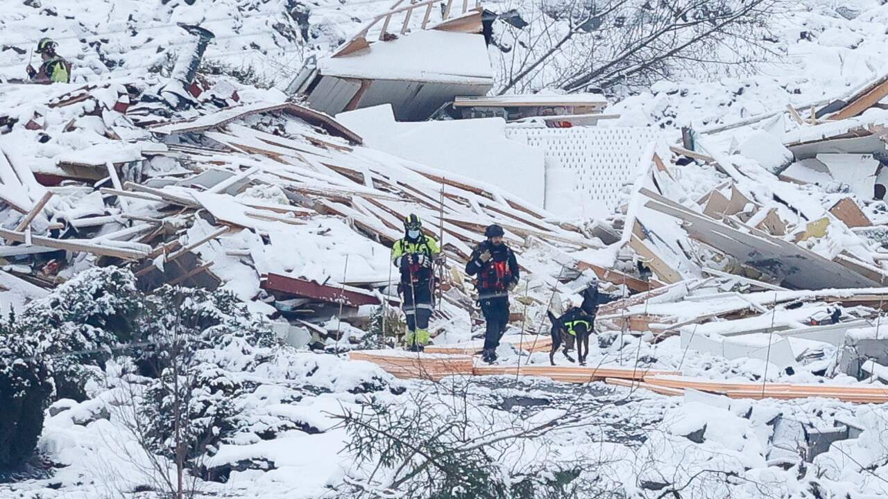 Fifth landslide fatal victim Norway found |  NOW