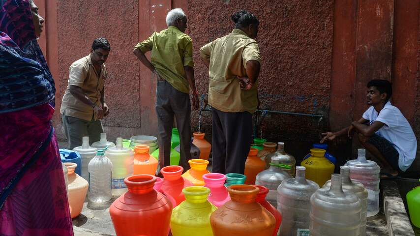 'Honderd miljoen Indiërs zitten binnen zes maanden zonder water'