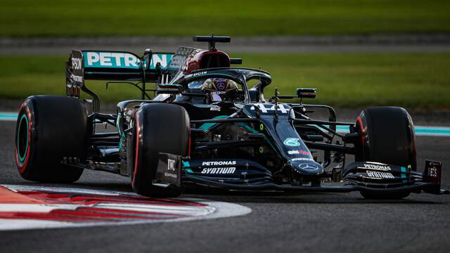 Lewis Hamilton pakte dit jaar zijn zevende wereldtitel, zijn zesde in dienst van Mercedes.