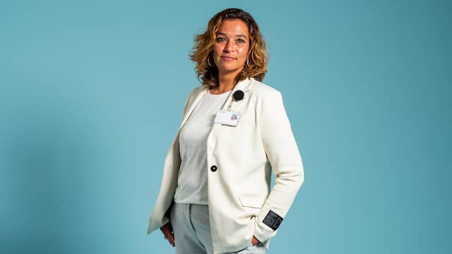 Psychiatrisch verpleegkundige Elaine.