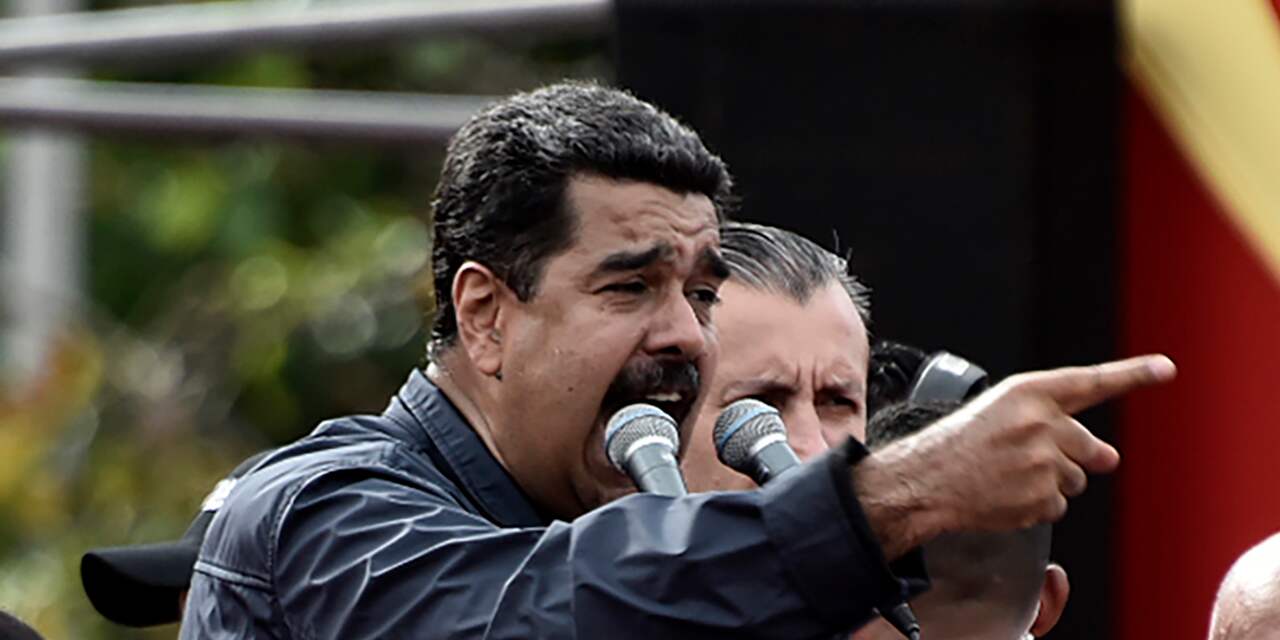 Venezolaanse president Maduro stuurt aan op nieuwe grondwet