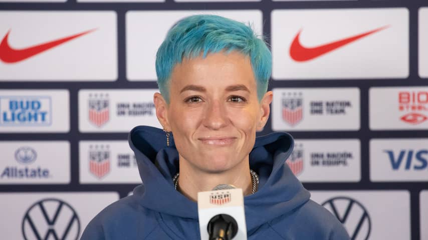 Amerikaanse Vedette En Wereldkampioen Rapinoe (38) Kondigt Afscheid Aan ...