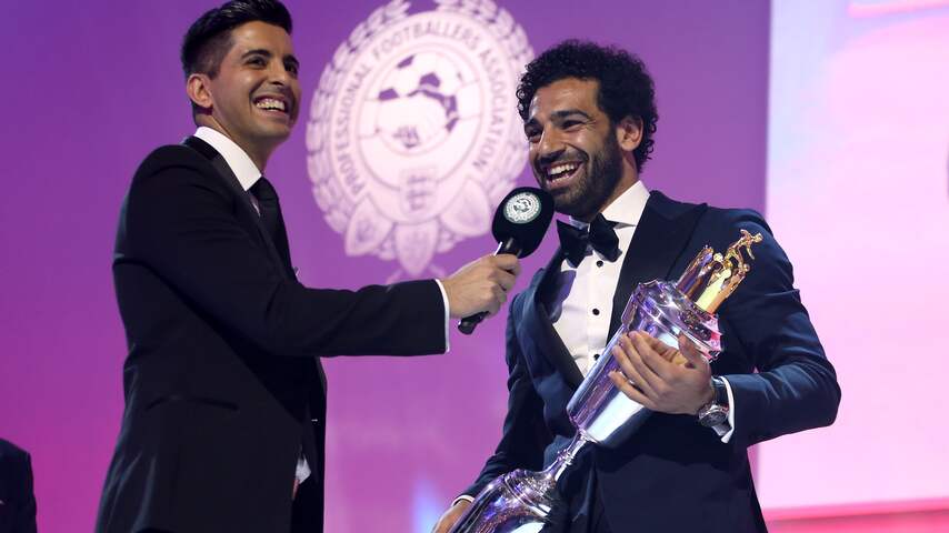 Liverpool-aanvaller Salah verkozen tot beste speler in Premier League