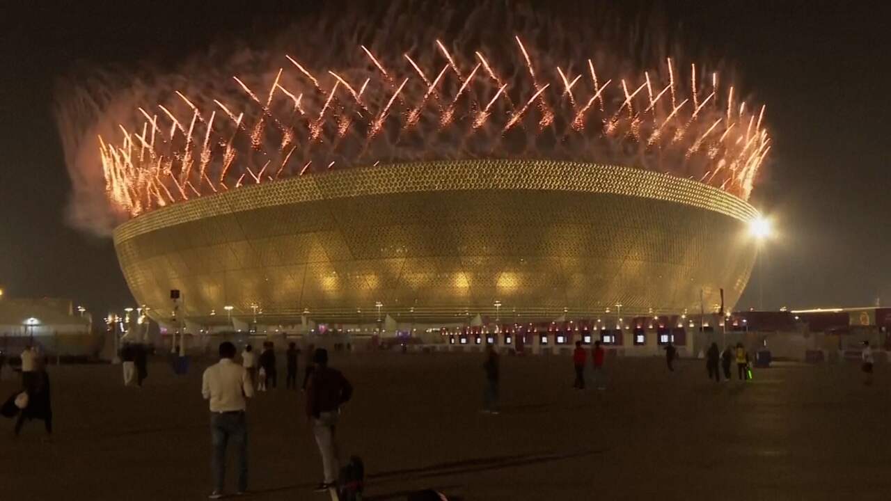 Beeld uit video: Grote vuurwerkshow na WK-finale