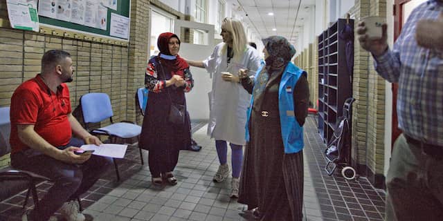 Voor een vaccin moet je in de moskee zijn