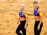 Beachvolleybalduo Stam/Schoon pakt brons op EK na inhaalrace