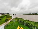 Recordhoog water in de Maas in Limburg, juli 2021.