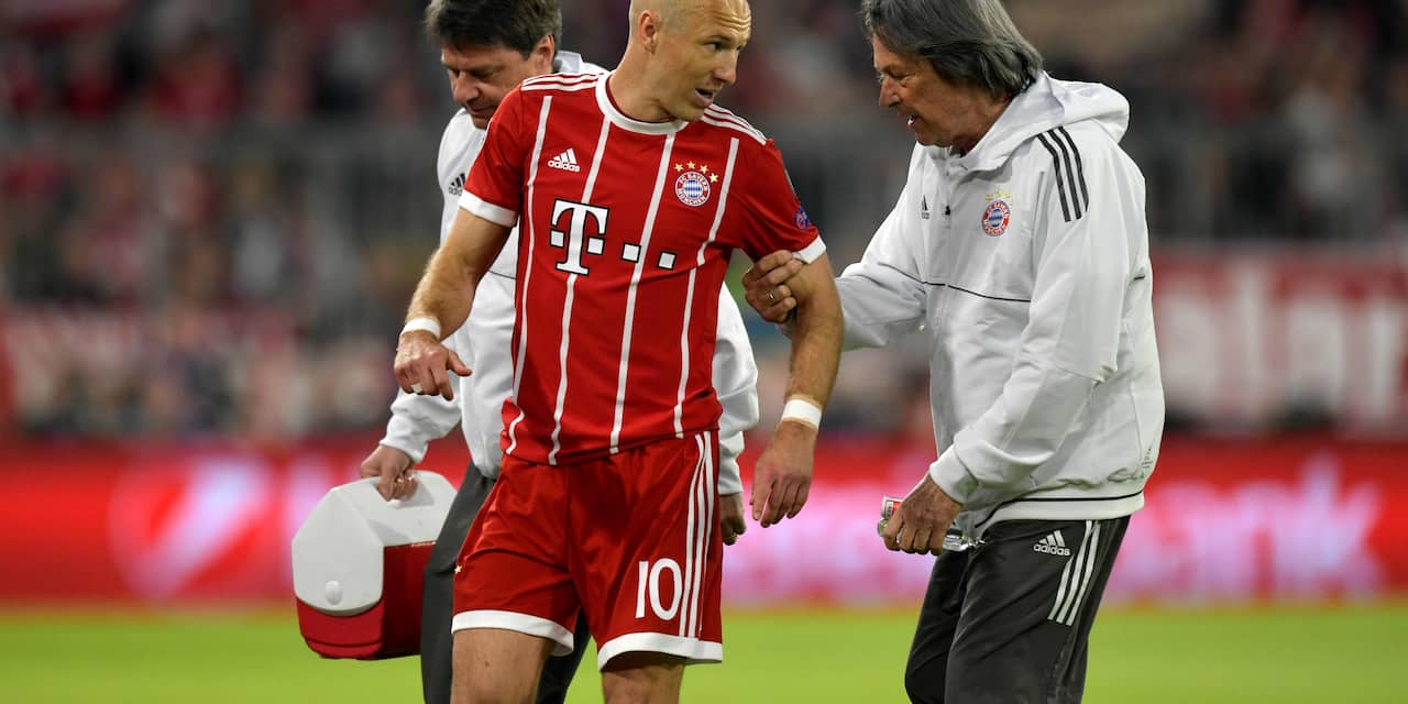 Robben traint twee dagen voor return tegen Real individueel bij Bayern
