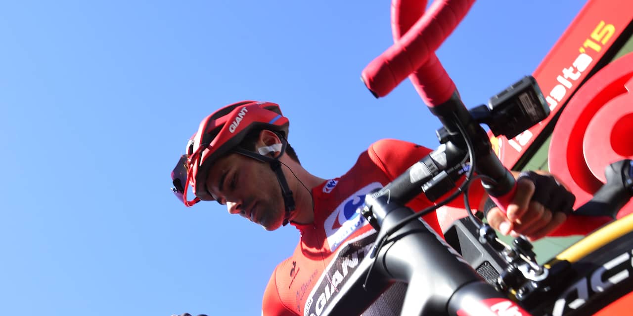Dumoulin verliest leiderstrui weer aan ritwinnaar Chaves in Vuelta