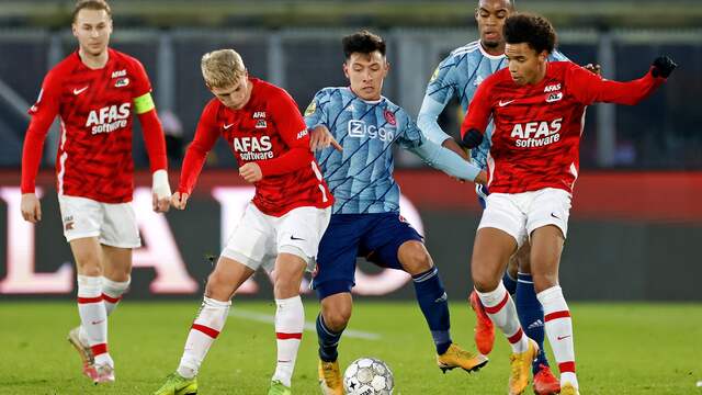 AZ presteerde goed in de toppers tegen PSV en Feyenoord, maar slaagde er niet in om ook tegen Ajax punten te pakken.