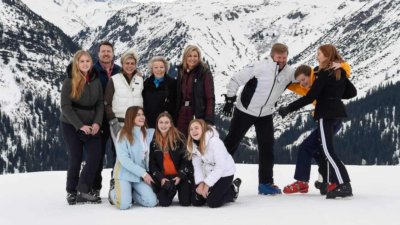 Lech Koninklijke Familie 2021 Royal Family On A Winter Sports Holiday In Lech Teller Report