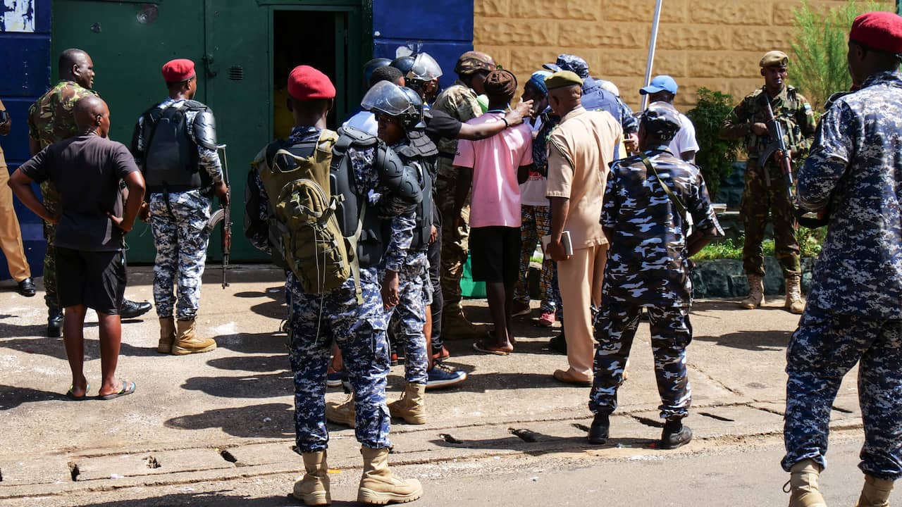 The attacks in Sierra Leone amounted to a “failed coup,” according to the minister  outside