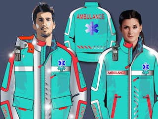 Nieuw ambulance-uniform